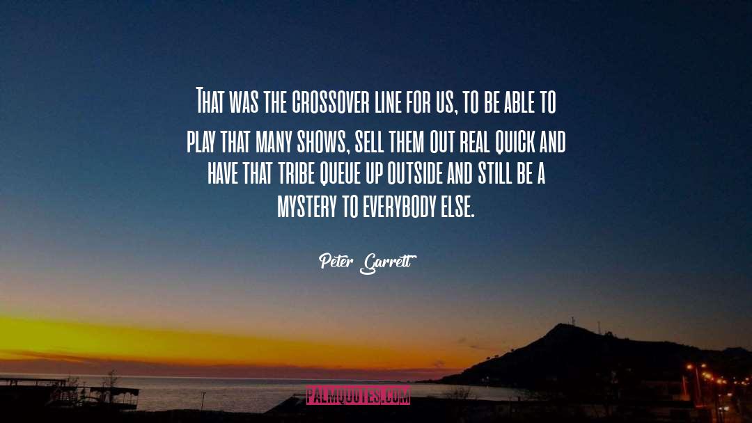 Crossover quotes by Peter Garrett