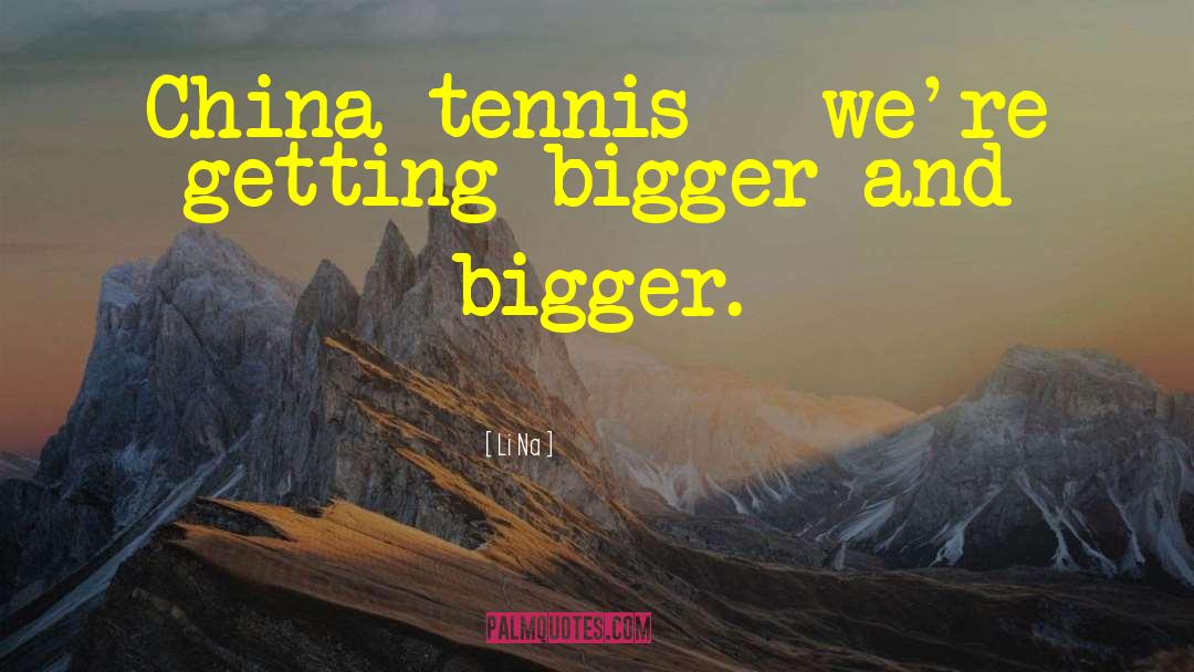 Crosswhite Tennis quotes by Li Na