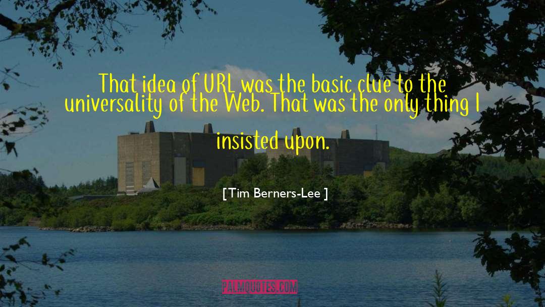 Crossword Clue In quotes by Tim Berners-Lee