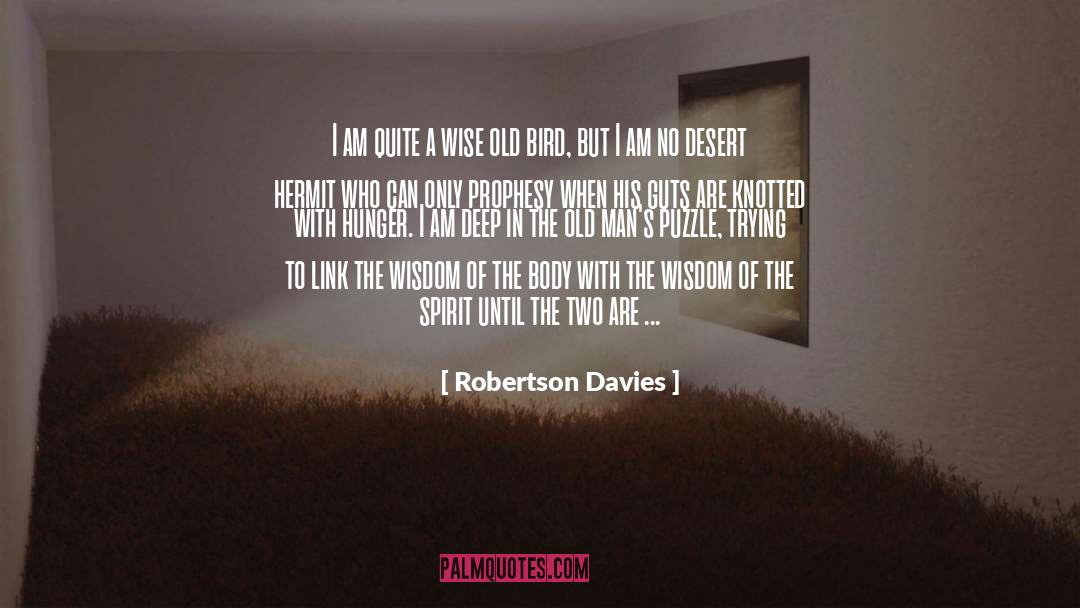 Crossword Puzzles quotes by Robertson Davies