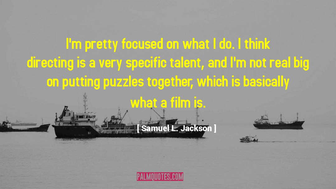 Crossword Puzzles quotes by Samuel L. Jackson