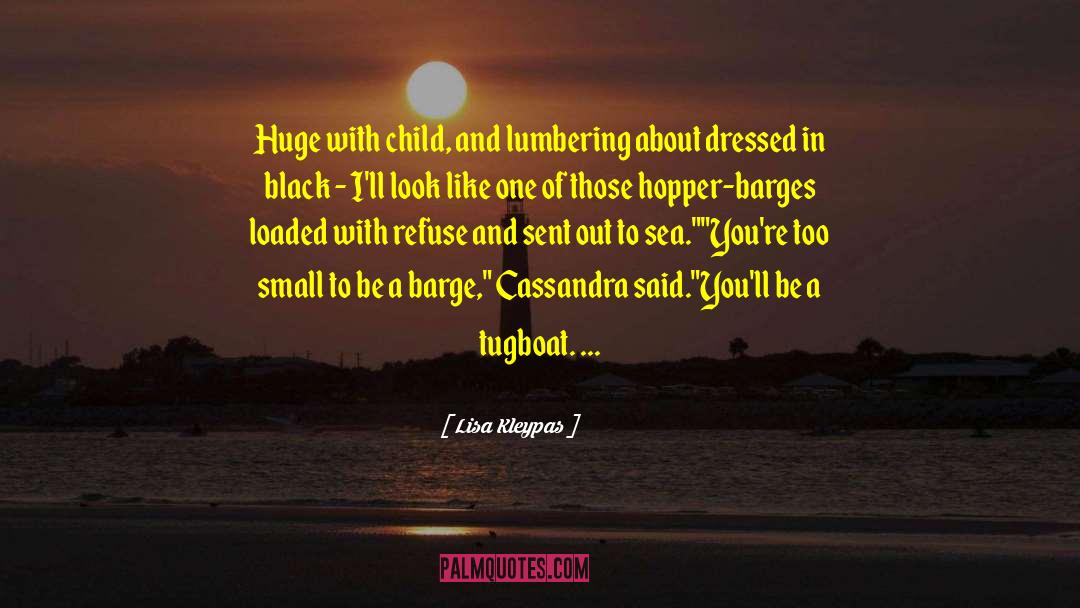 Crounse Barge quotes by Lisa Kleypas