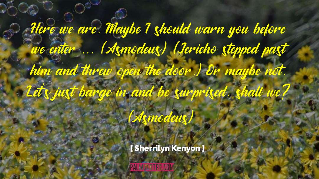 Crounse Barge quotes by Sherrilyn Kenyon