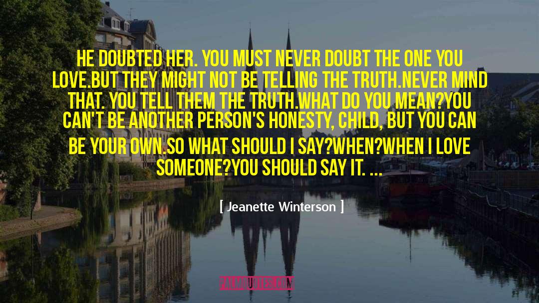 Crowded Mind quotes by Jeanette Winterson