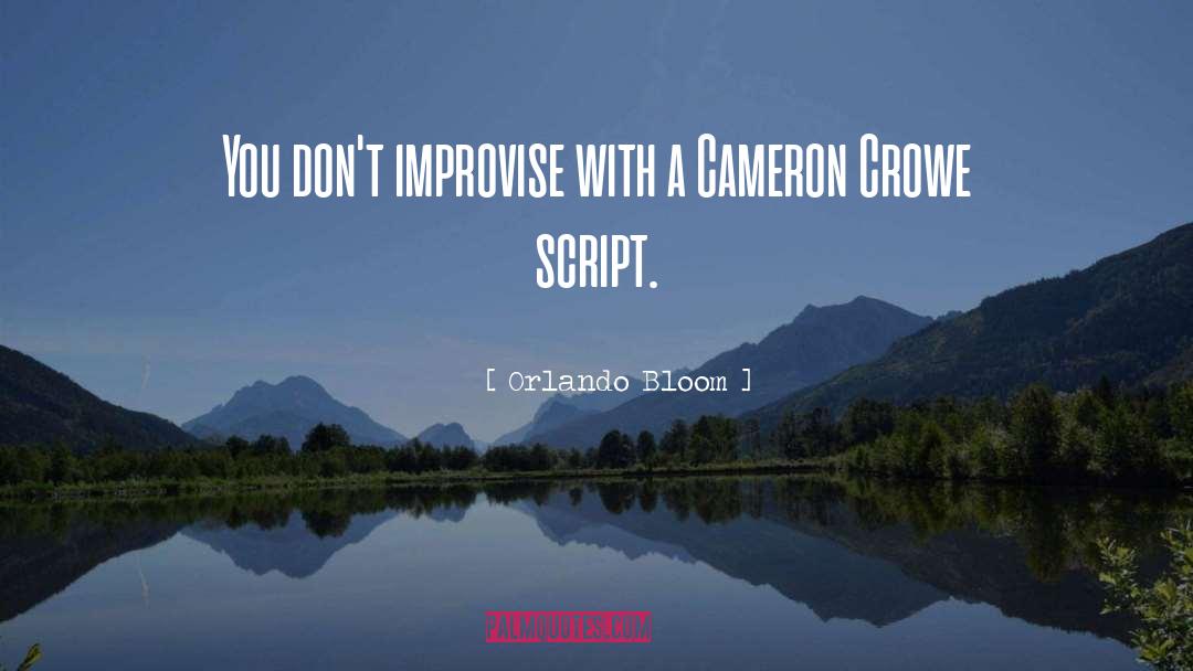 Crowe quotes by Orlando Bloom