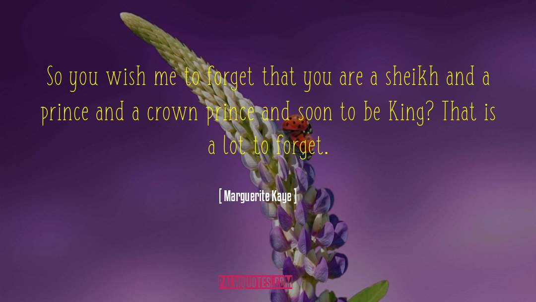 Crown Prince quotes by Marguerite Kaye