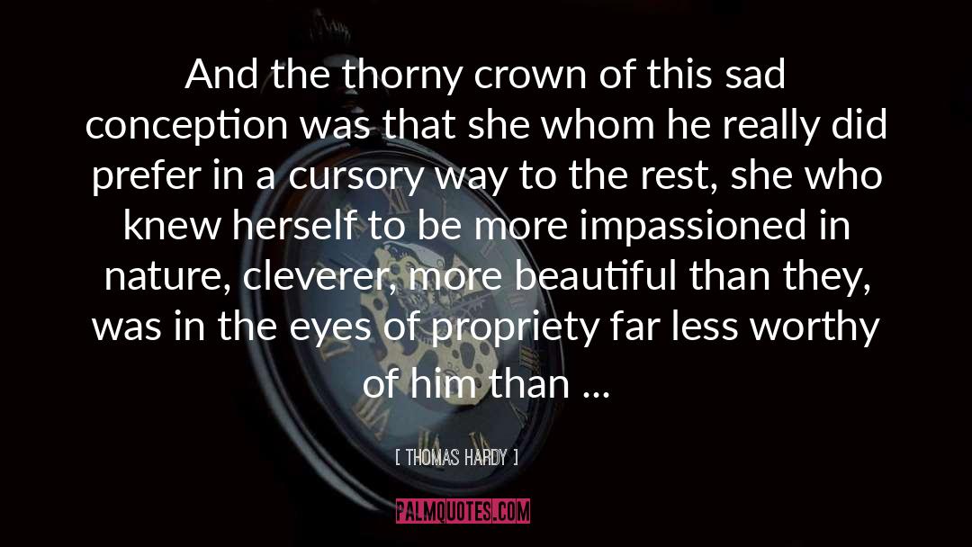 Crown quotes by Thomas Hardy