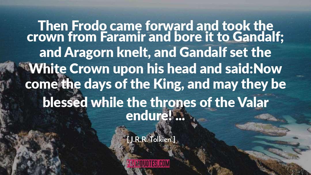 Crown quotes by J.R.R. Tolkien