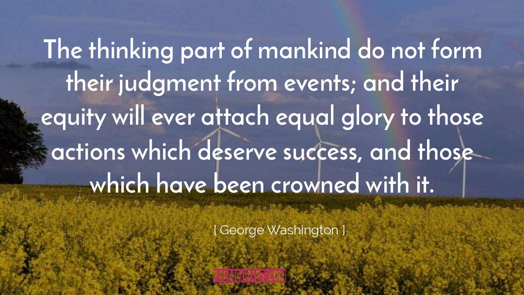 Crowned quotes by George Washington