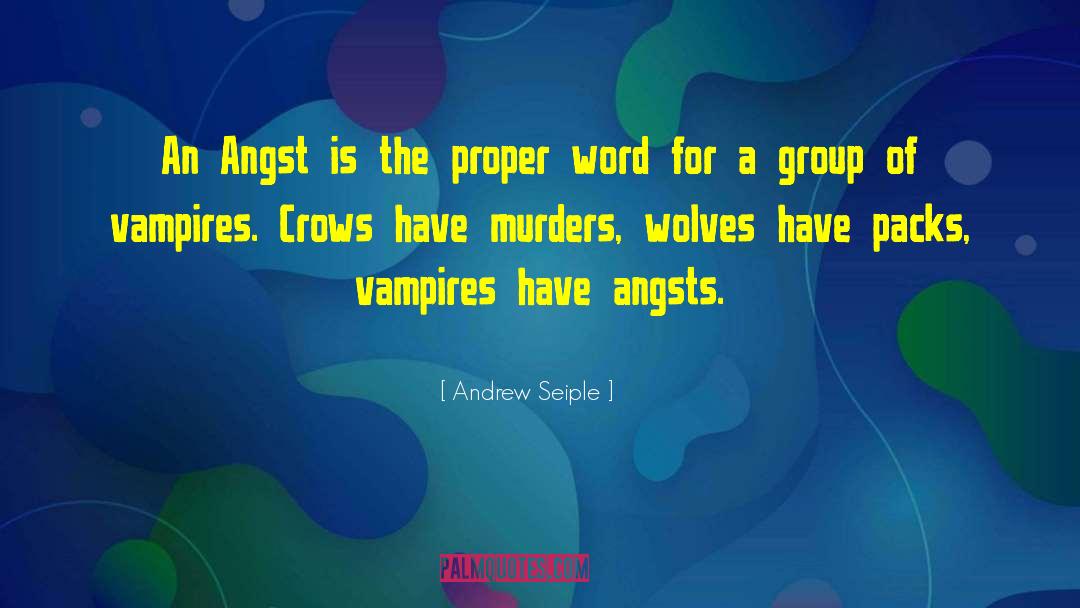 Crows quotes by Andrew Seiple
