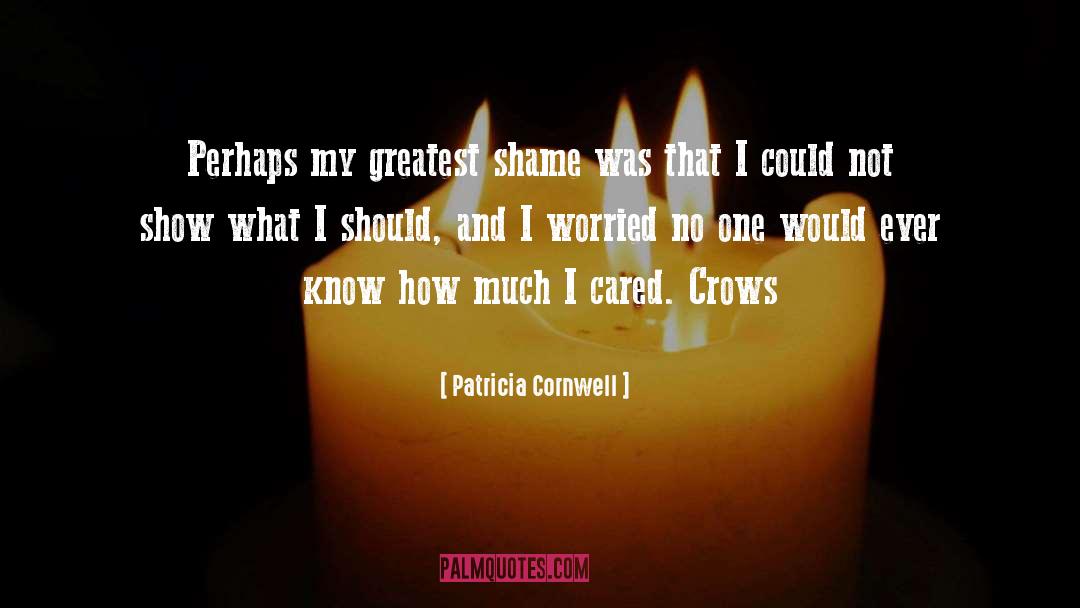 Crows quotes by Patricia Cornwell