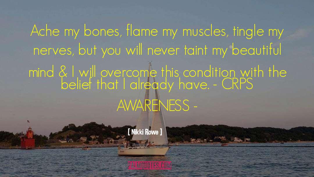 Crps quotes by Nikki Rowe