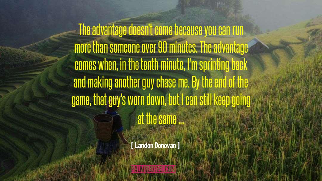 Crucial Game quotes by Landon Donovan