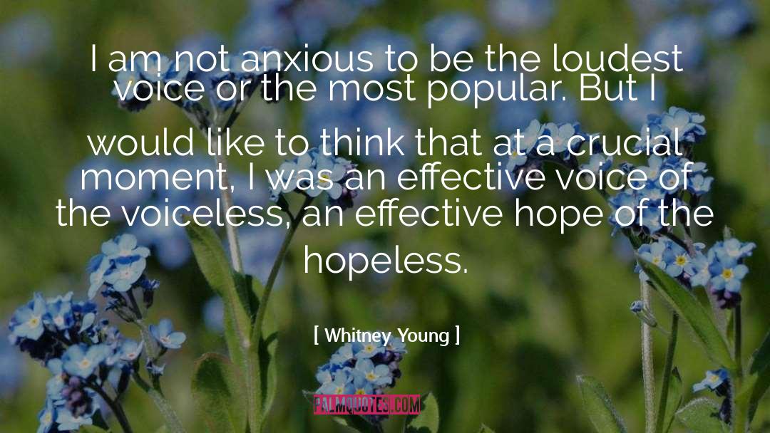 Crucial Moments quotes by Whitney Young