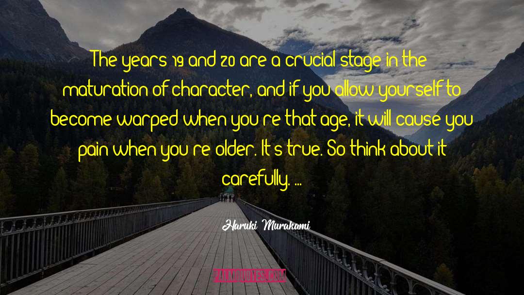 Crucial Situations quotes by Haruki Murakami