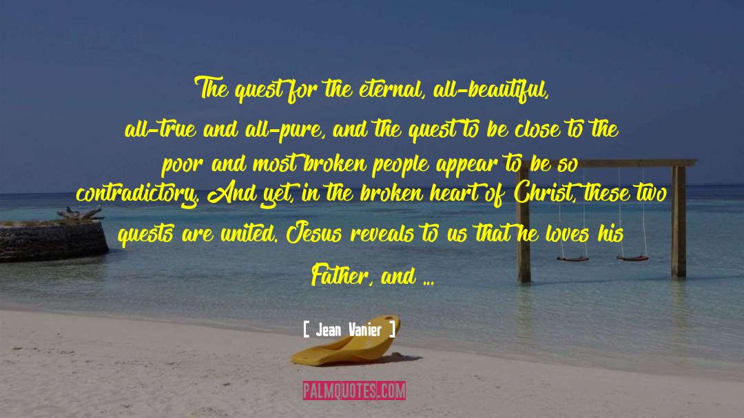 Crucified quotes by Jean Vanier