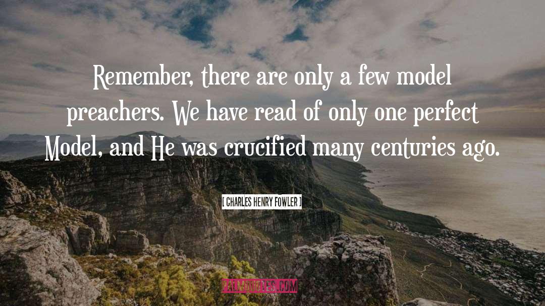 Crucified quotes by Charles Henry Fowler