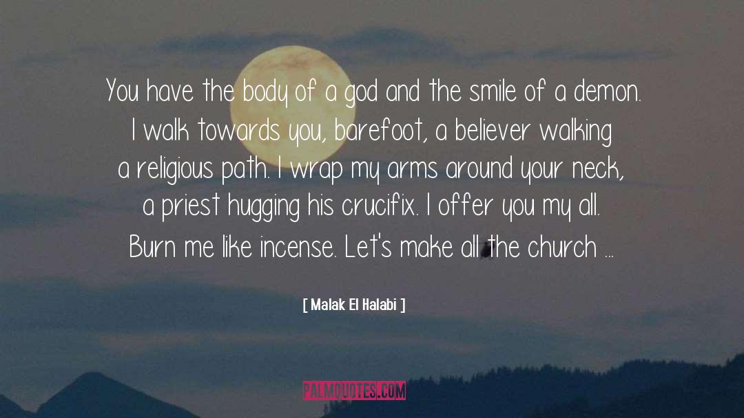 Crucifix quotes by Malak El Halabi