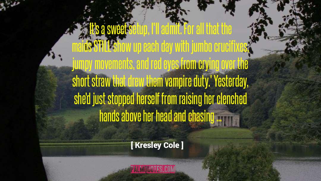 Crucifixes quotes by Kresley Cole