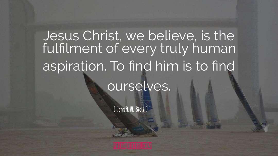 Crucifixion Of Jesus Christ quotes by John R.W. Stott