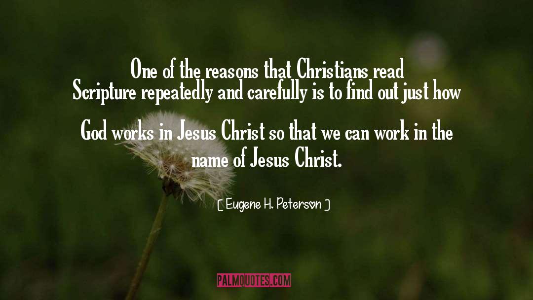 Crucifixion Of Jesus Christ quotes by Eugene H. Peterson