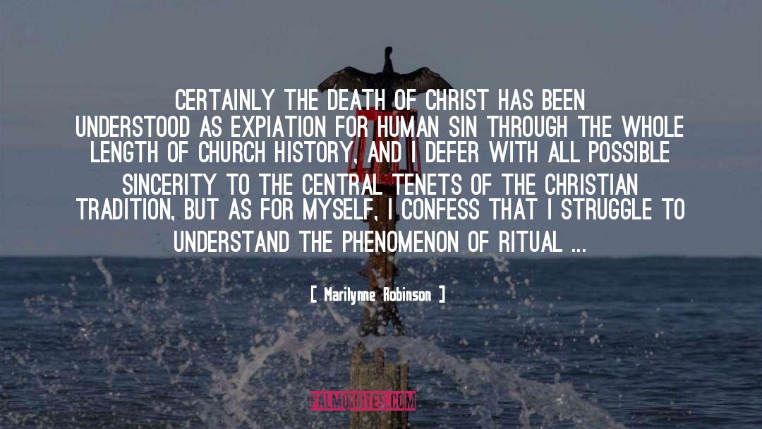 Crucifixion quotes by Marilynne Robinson