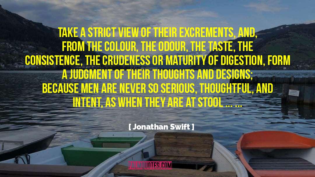 Crude Humor quotes by Jonathan Swift