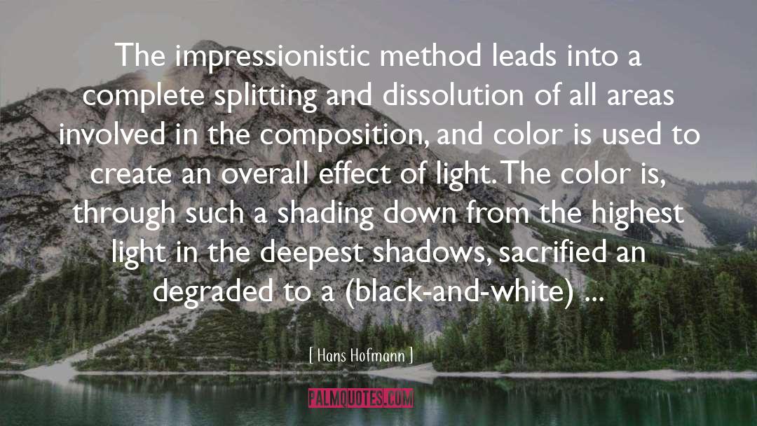 Cruder Method quotes by Hans Hofmann