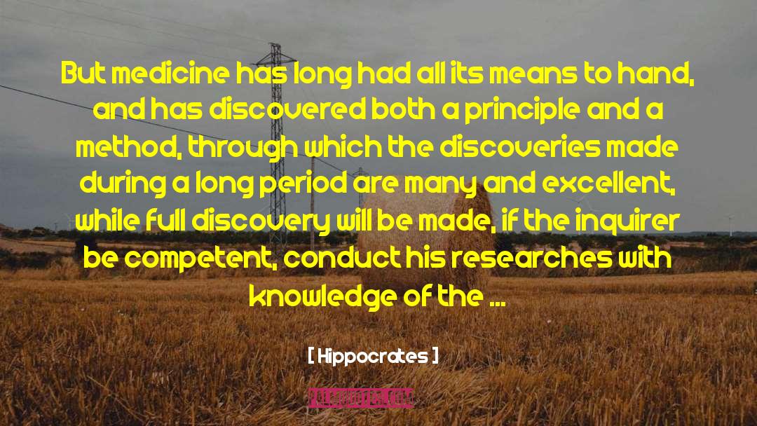 Cruder Method quotes by Hippocrates