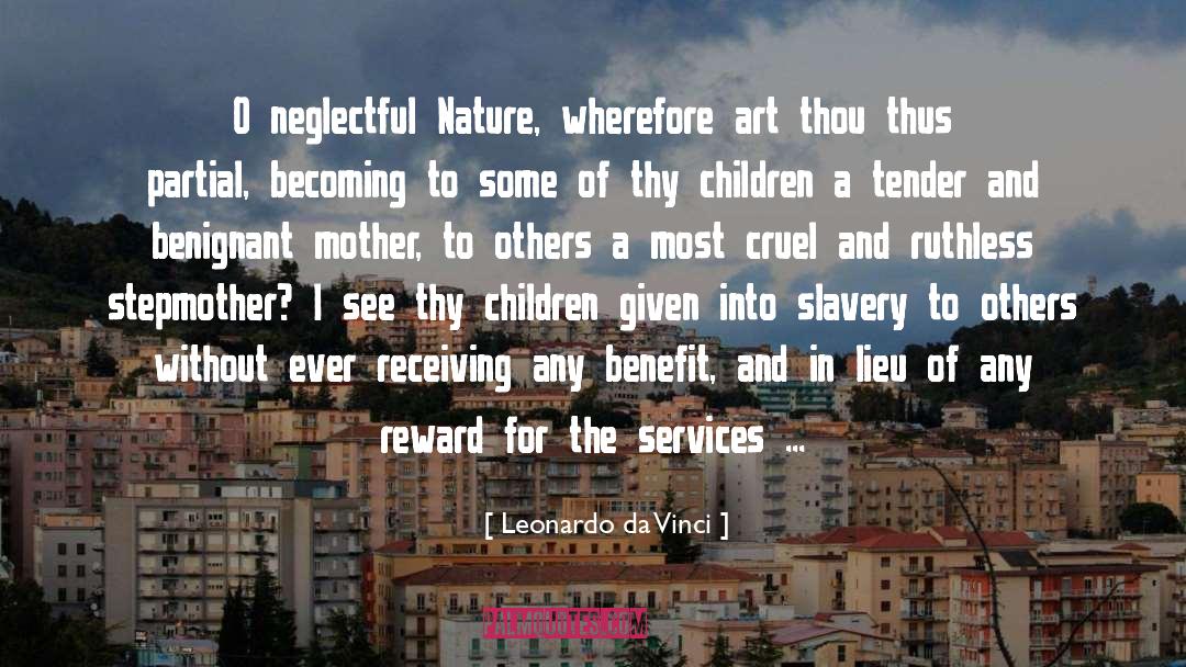 Cruel quotes by Leonardo Da Vinci