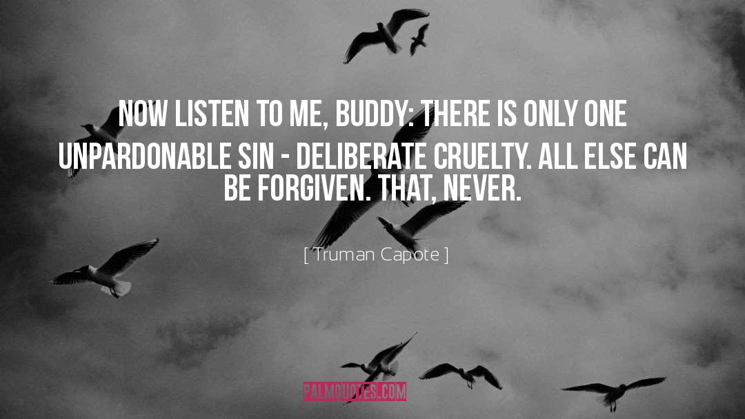 Cruelty quotes by Truman Capote