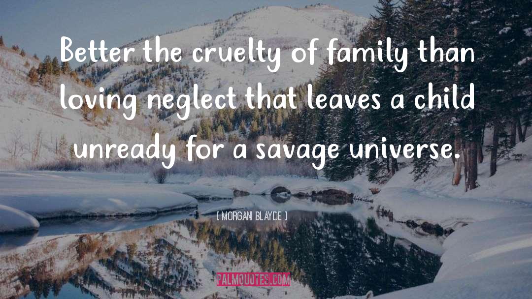 Cruelty quotes by Morgan Blayde