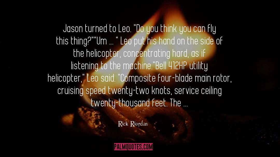 Cruising quotes by Rick Riordan