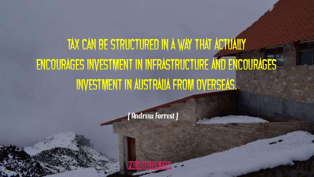 Crumbling Infrastructure quotes by Andrew Forrest