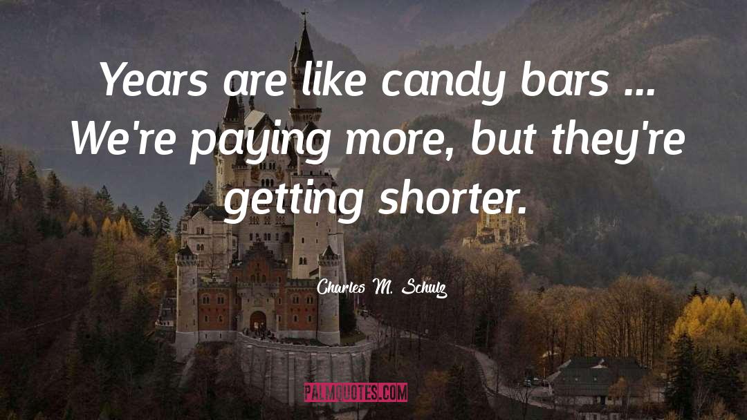 Crunchers Candy quotes by Charles M. Schulz