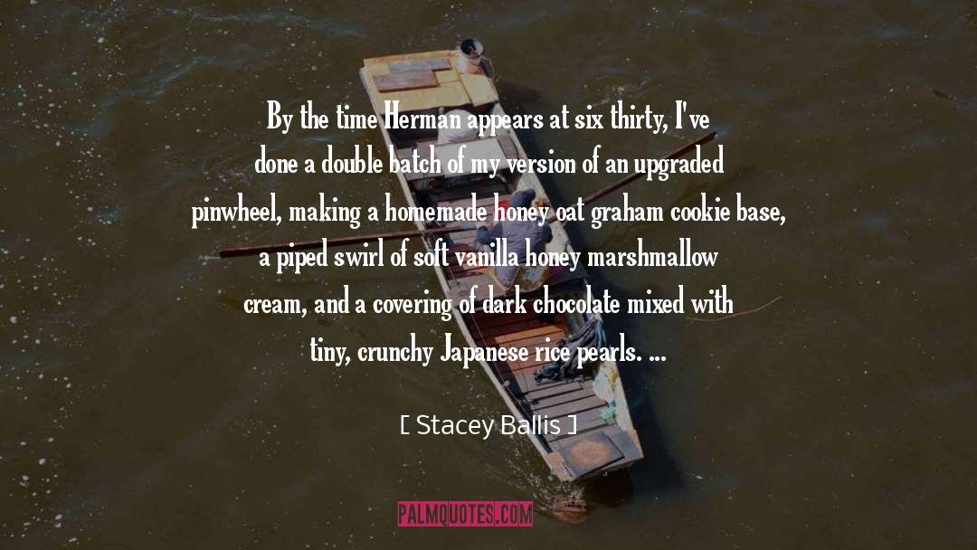 Crunchy quotes by Stacey Ballis