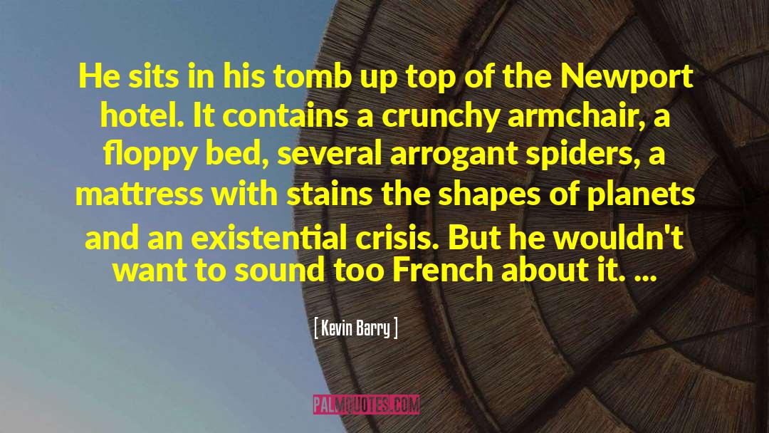 Crunchy quotes by Kevin Barry