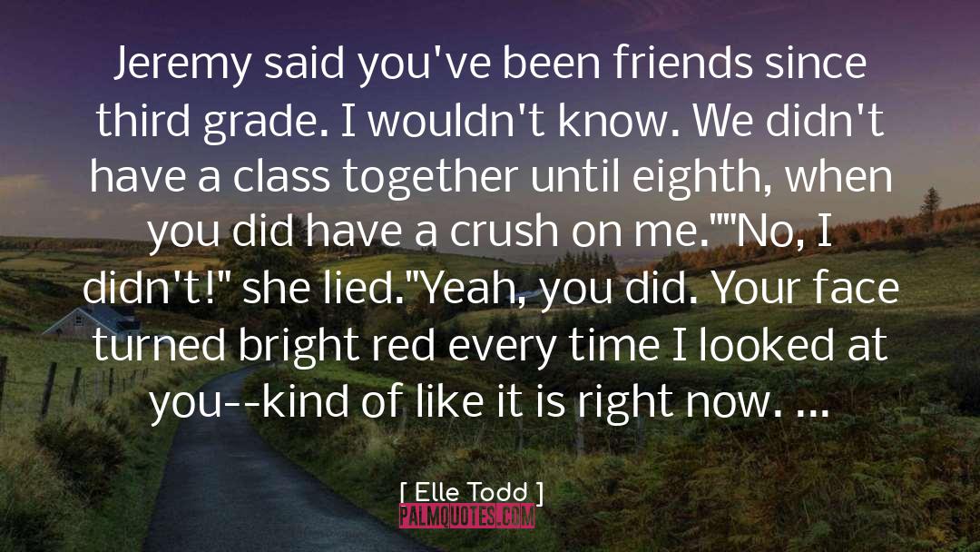 Crush quotes by Elle Todd