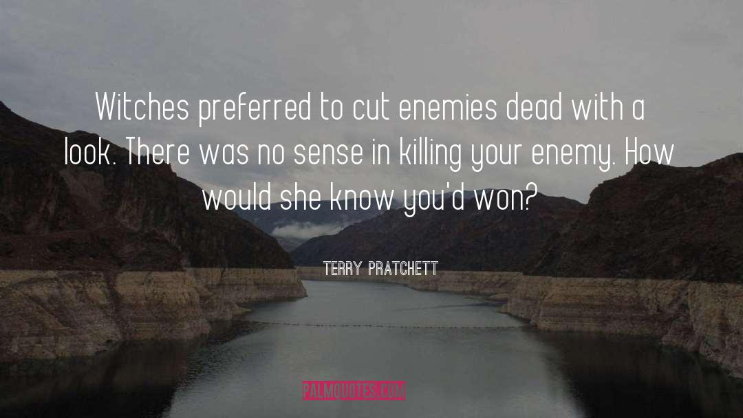 Crushing Your Enemies quotes by Terry Pratchett