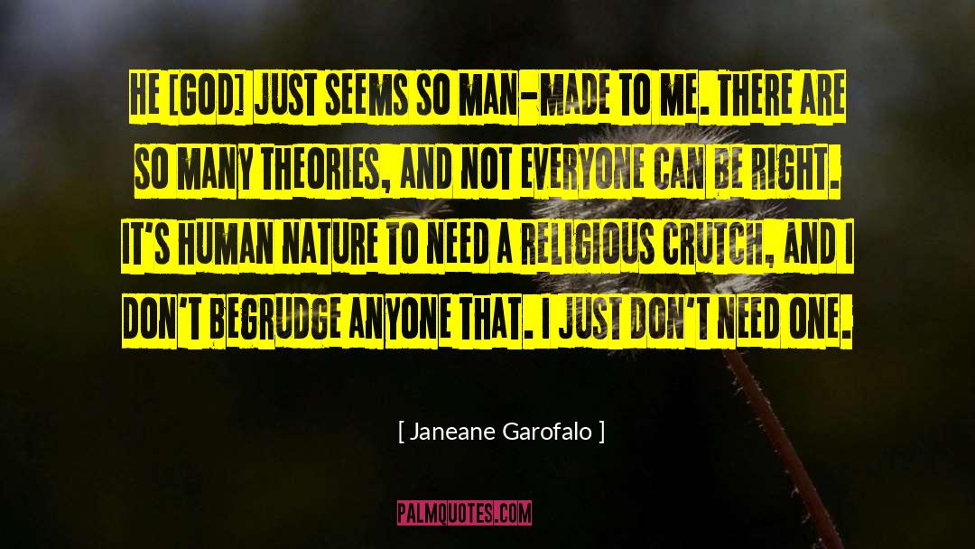 Crutch quotes by Janeane Garofalo