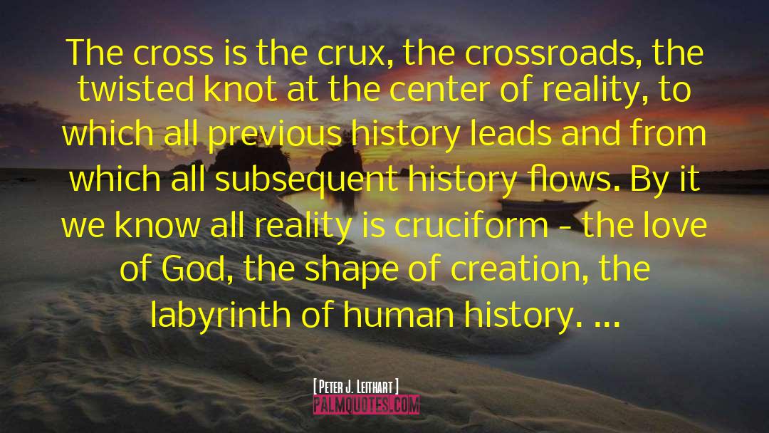 Crux quotes by Peter J. Leithart