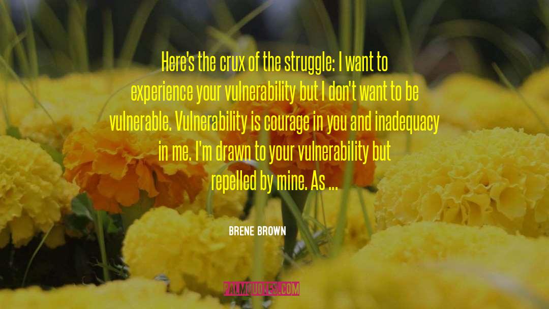 Crux quotes by Brene Brown