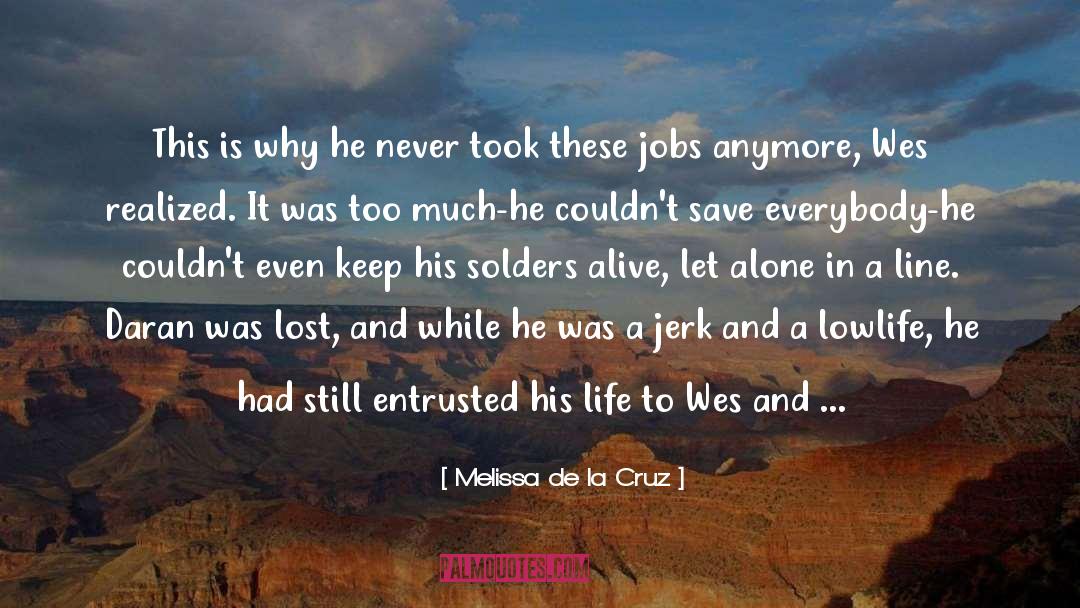 Cruz quotes by Melissa De La Cruz