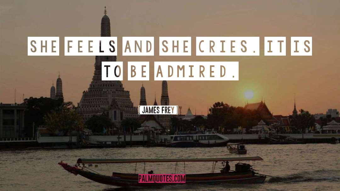 Cry quotes by James Frey