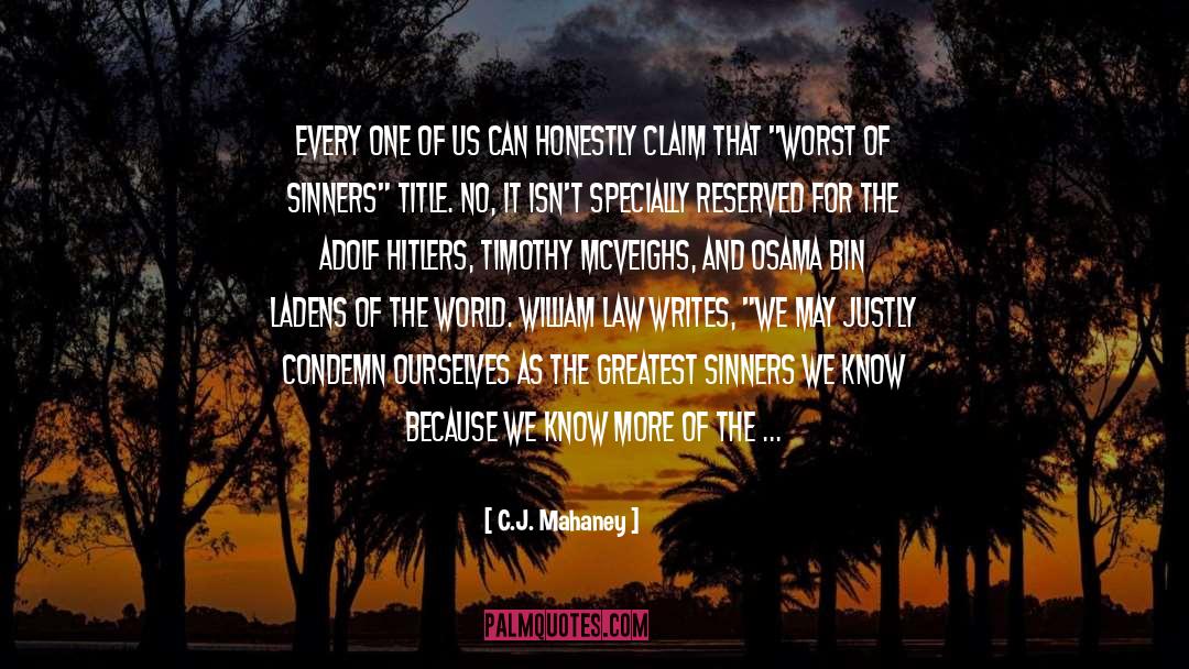 Cry Tears quotes by C.J. Mahaney