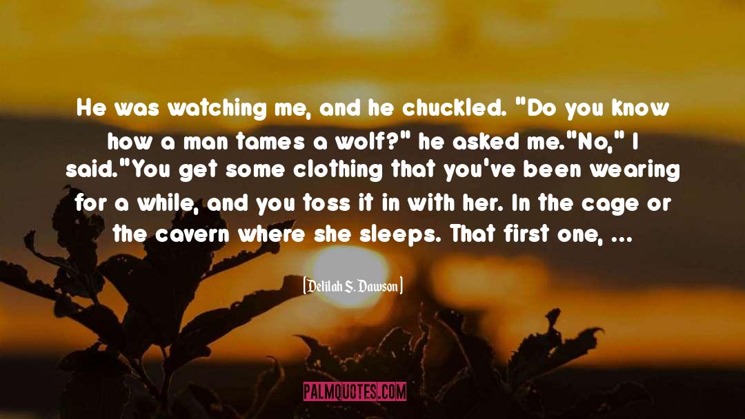 Cry Wolf quotes by Delilah S. Dawson