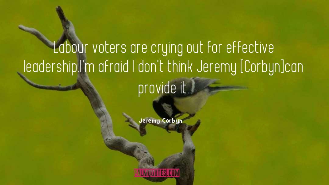 Crying Out quotes by Jeremy Corbyn