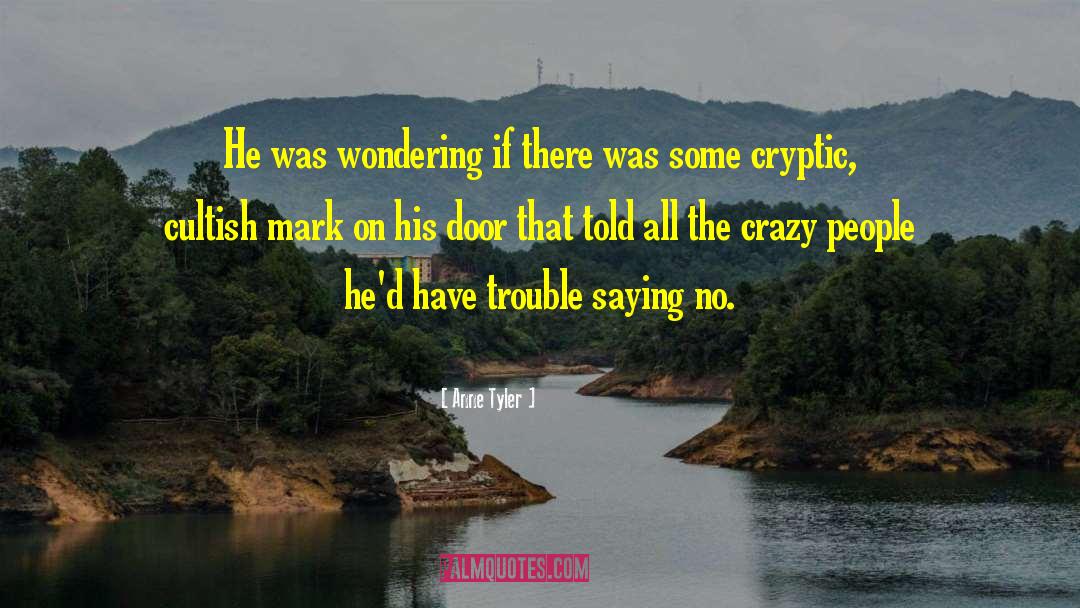Cryptic quotes by Anne Tyler