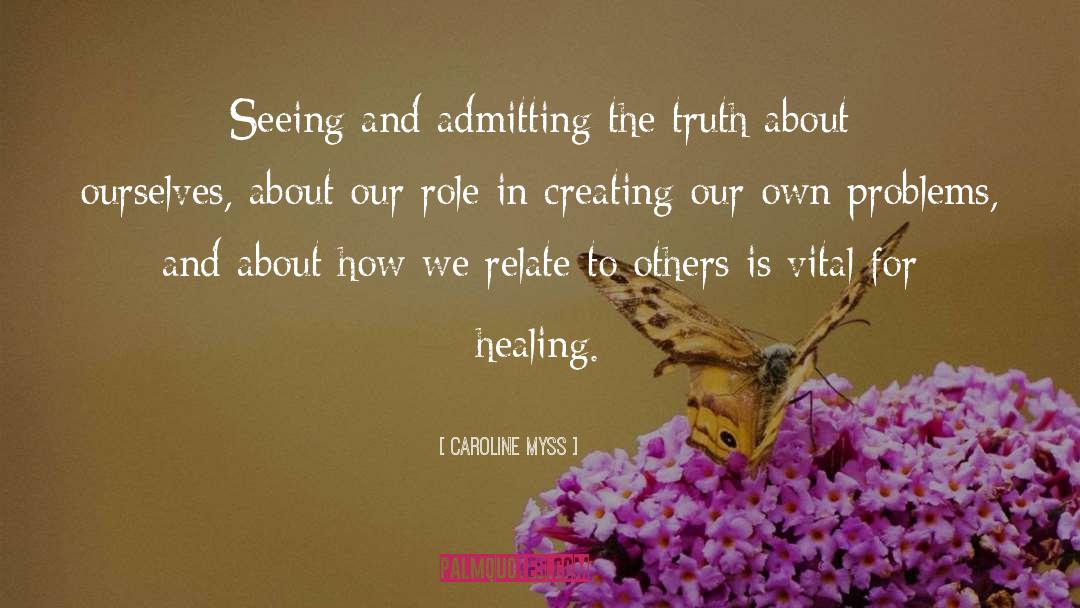 Crystal Healing quotes by Caroline Myss