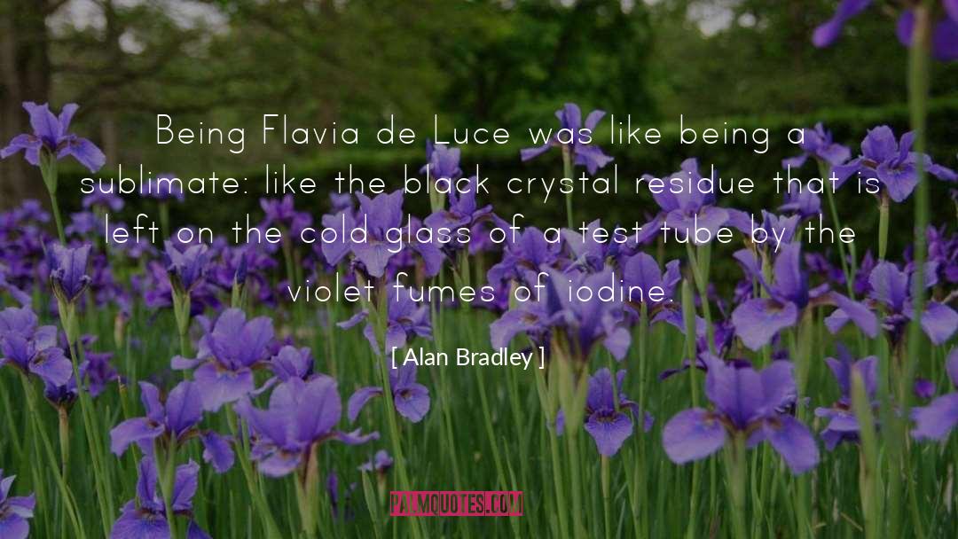 Crystal Marcos quotes by Alan Bradley